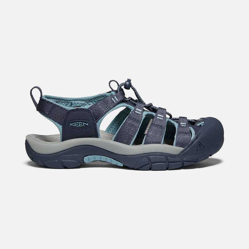 Keen Newport H2 Trekkingsandalen Damen DE-86105 Navy/Smoke Blue - Keen Damenschuhe Navy